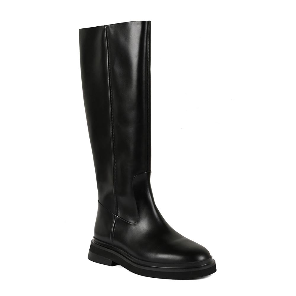 Vanilla Moon Black Solid Plain Chelsea Boots