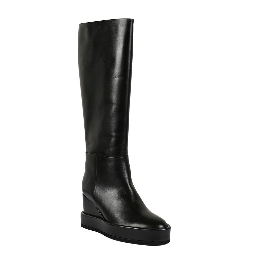 Vanilla Moon Black Solid Plain Chelsea Boots