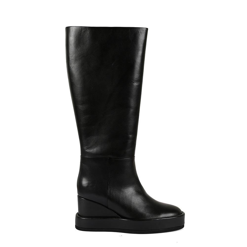 Vanilla Moon Black Solid Plain Chelsea Boots