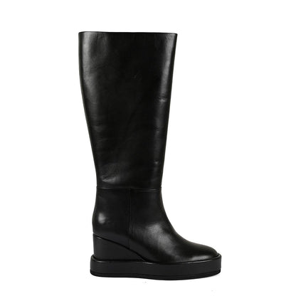 Vanilla Moon Black Solid Plain Chelsea Boots
