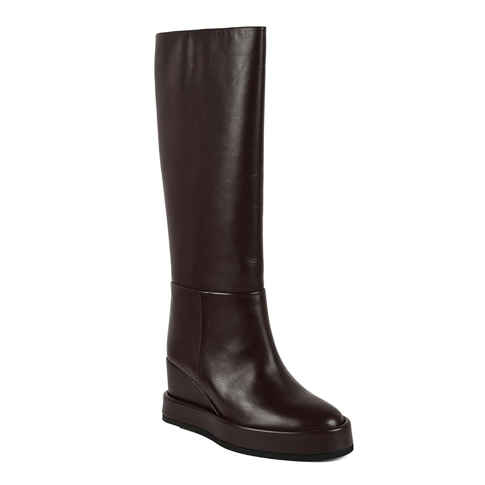 Vanilla Moon Brown Solid Plain Chelsea Boots