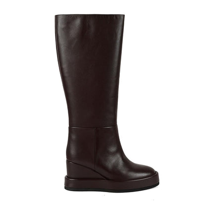 Vanilla Moon Brown Solid Plain Chelsea Boots