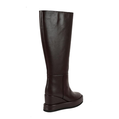 Vanilla Moon Brown Solid Plain Chelsea Boots