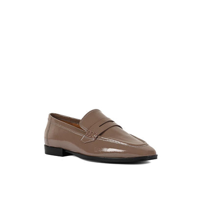 Vanilla Moon Taupe Solid Plain Loafers