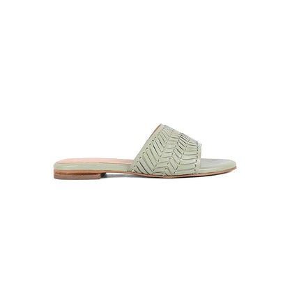 Vanilla Moon Women Green Flats