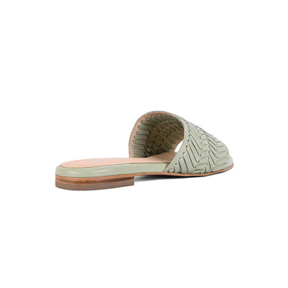 Vanilla Moon Women Green Flats