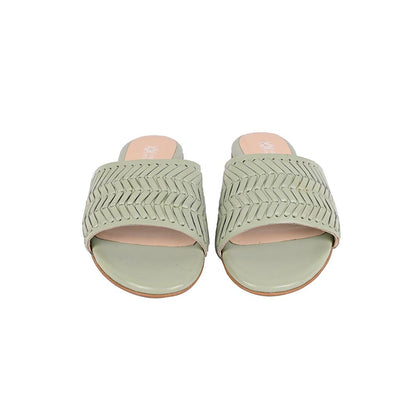 Vanilla Moon Women Green Flats