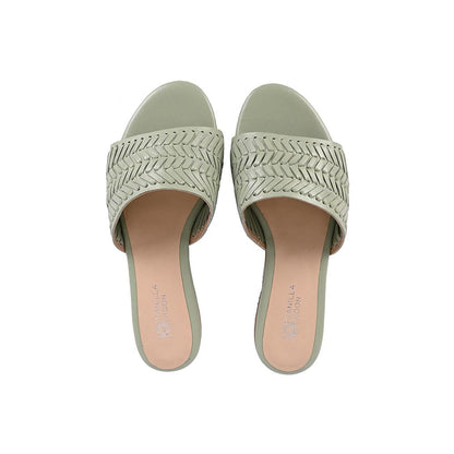 Vanilla Moon Women Green Flats