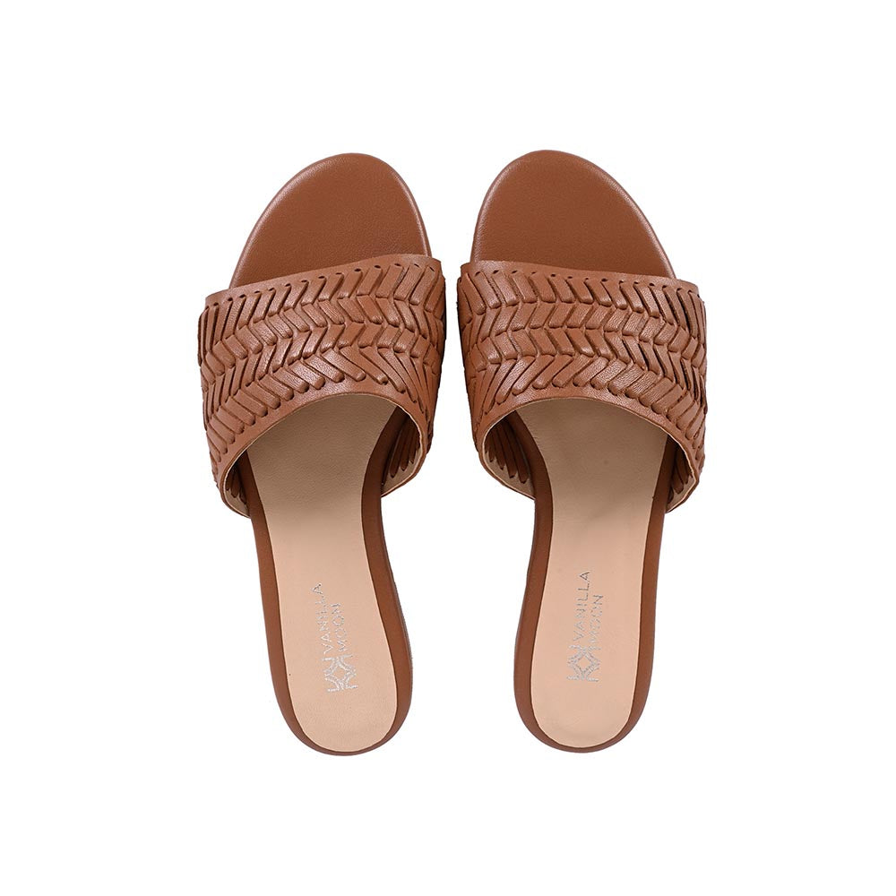 Vanilla Moon Women Tan Flats