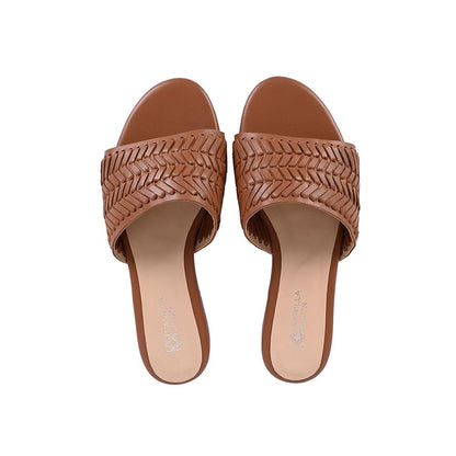 Vanilla Moon Women Tan Flats