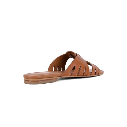 Vanilla Moon Women Tan Flats