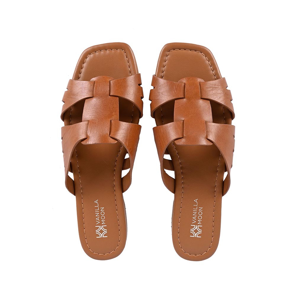 Vanilla Moon Women Tan Flats