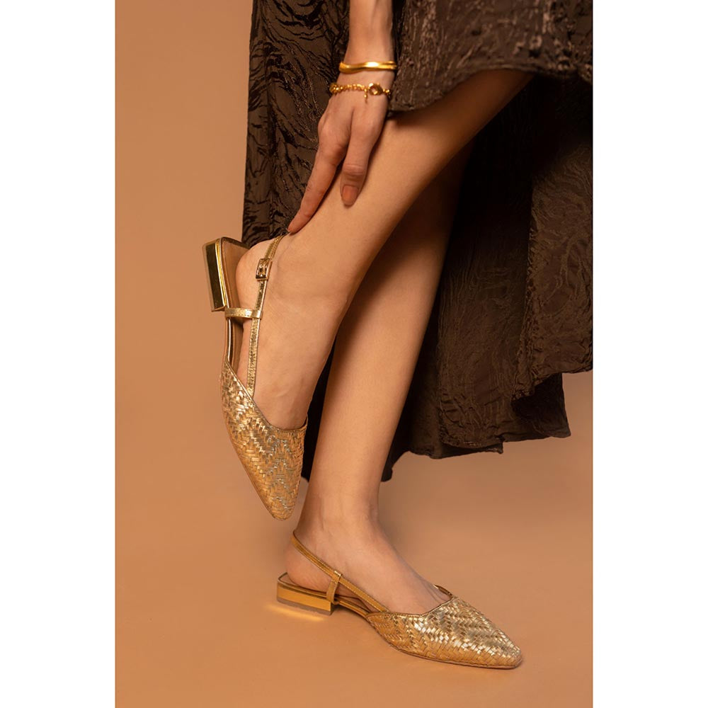 Vanilla Moon Women Gold Sandals