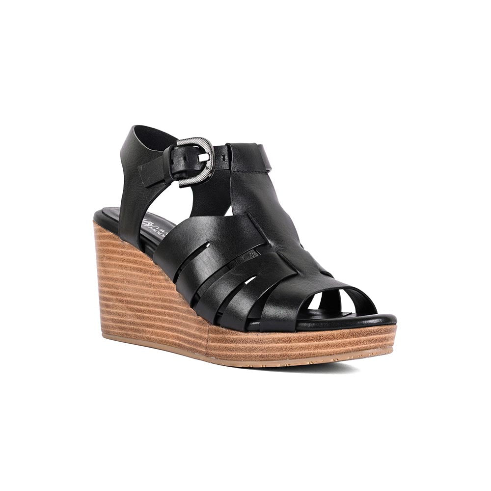 Vanilla Moon Women Black Wedges
