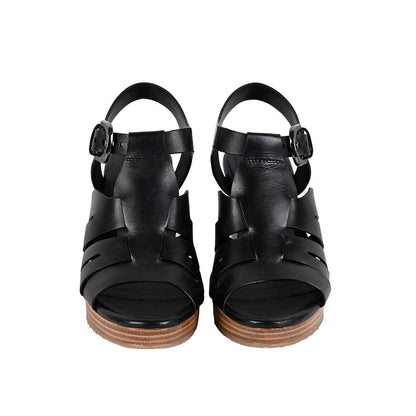 Vanilla Moon Women Black Wedges