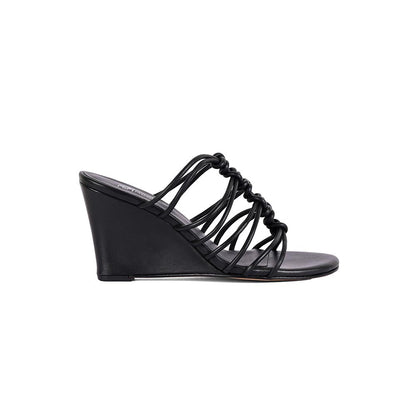 Vanilla Moon Women Black Wedges