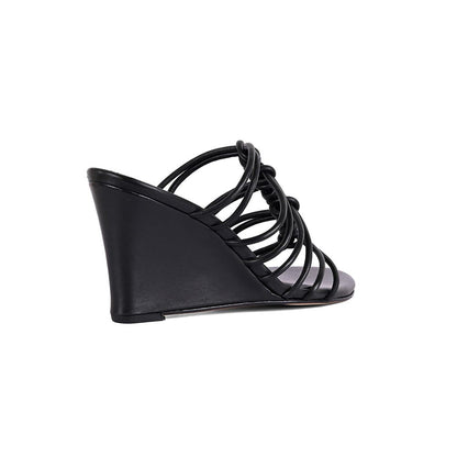 Vanilla Moon Women Black Wedges