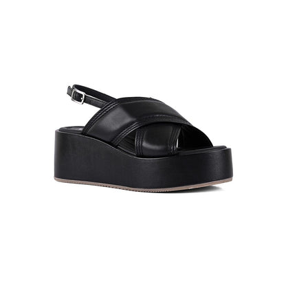 Vanilla Moon Women Black Wedges