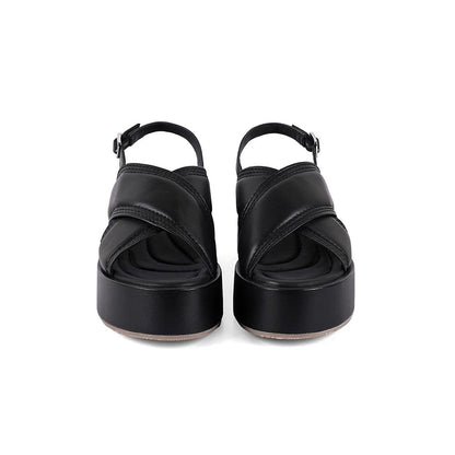 Vanilla Moon Women Black Wedges