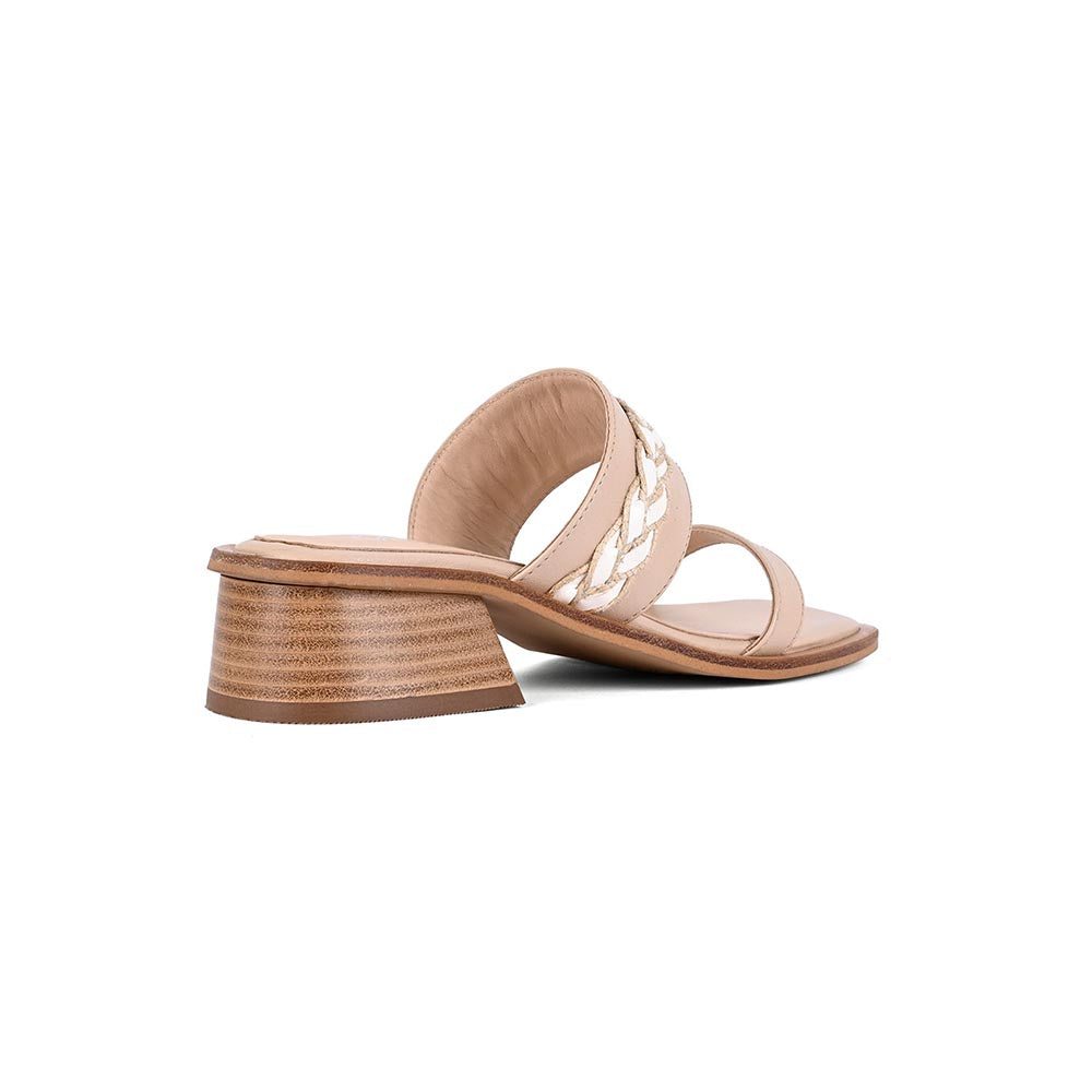 Vanilla Moon Women Beige Heel Sandals