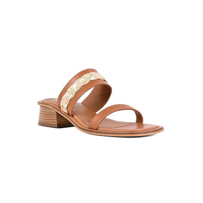 Vanilla Moon Women Tan Heel Sandals