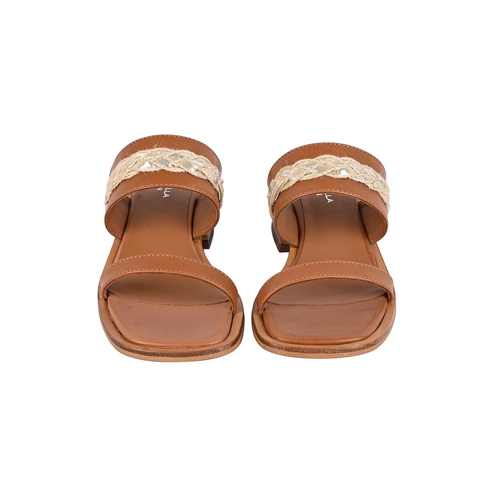 Vanilla Moon Women Tan Heel Sandals