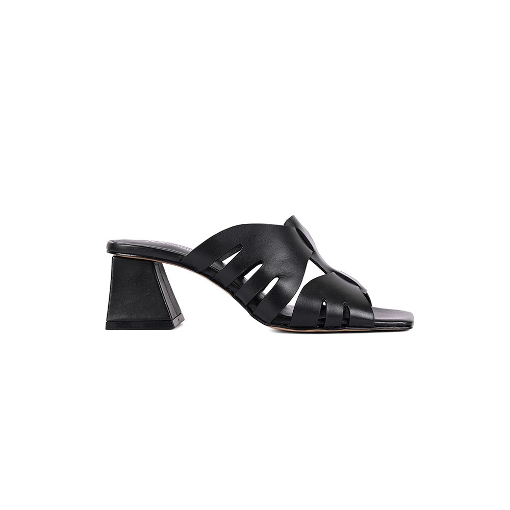 Vanilla Moon Women Black Heel Sandals