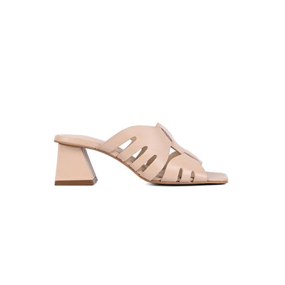 Vanilla Moon Women Beige Heel Sandals