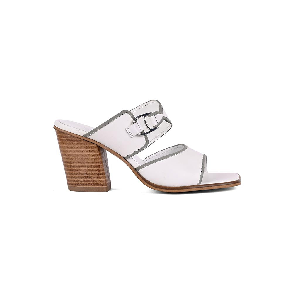 Vanilla Moon Women White Heel Sandals