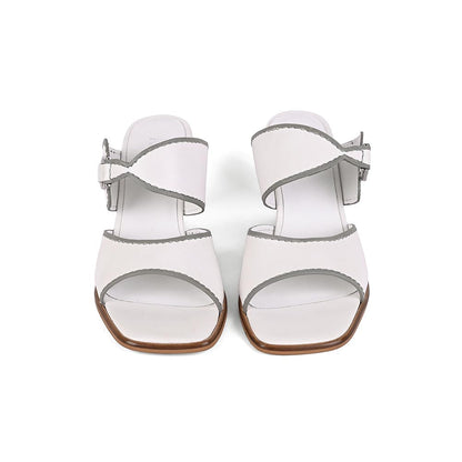 Vanilla Moon Women White Heel Sandals