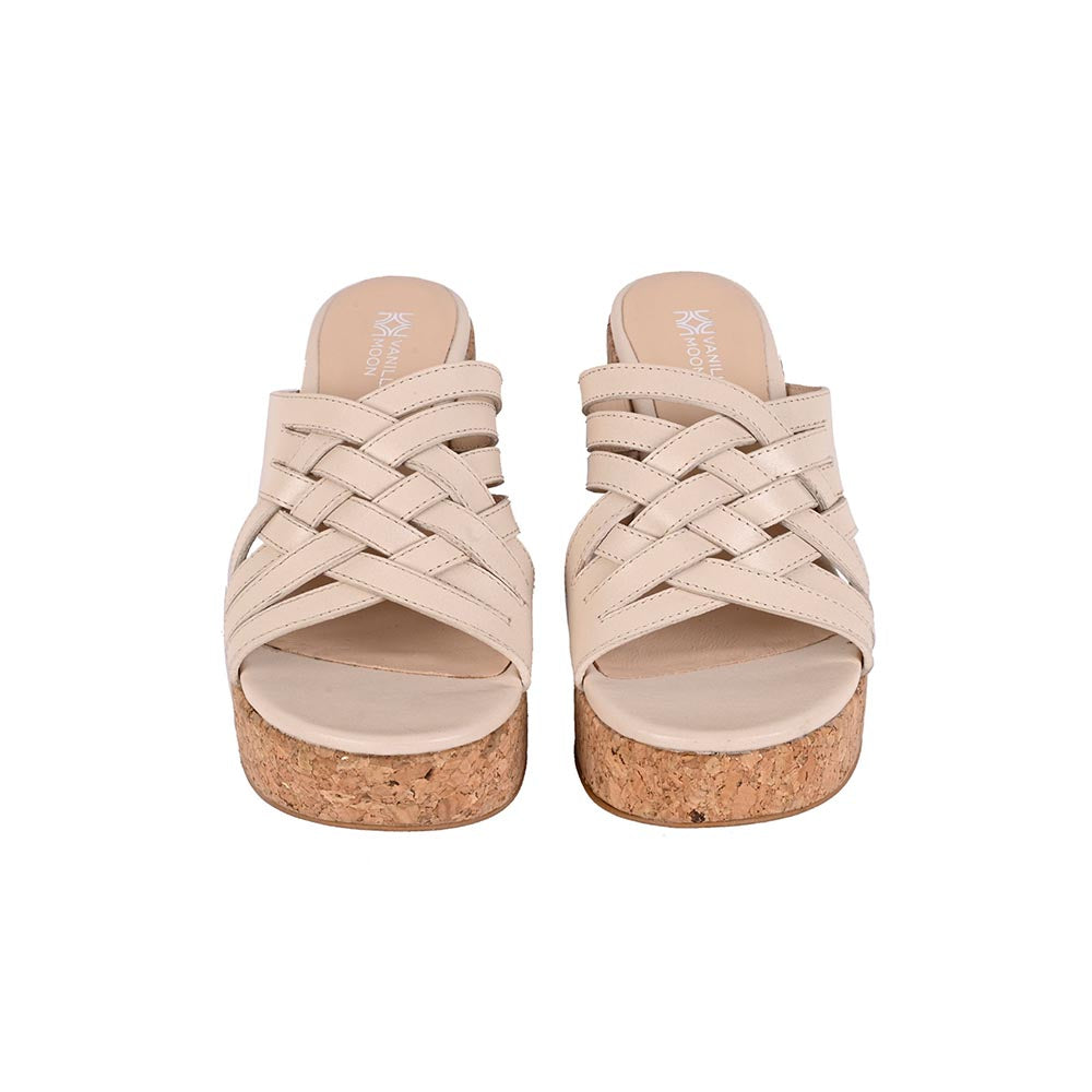 Vanilla Moon Women Beige Heel Sandals