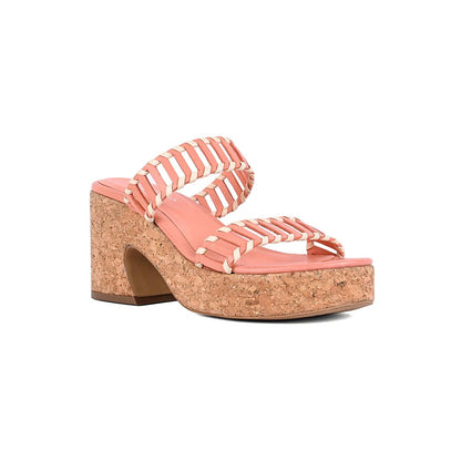 Vanilla Moon Women Peach Heel Sandals