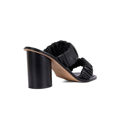 Vanilla Moon Women Black Heel Sandals