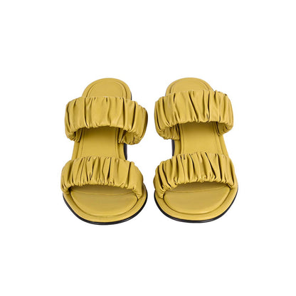 Vanilla Moon Women Yellow Heel Sandals