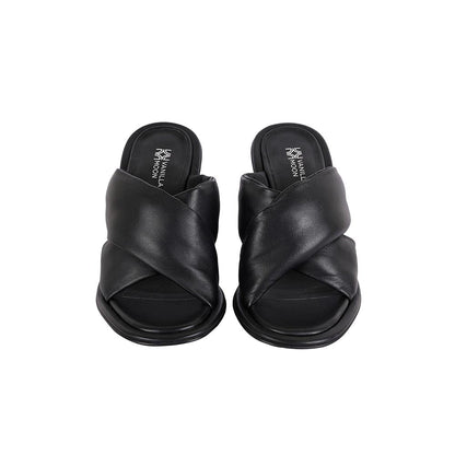 Vanilla Moon Women Black Heel Sandals