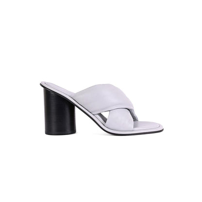 Vanilla Moon Women Grey Heel Sandals