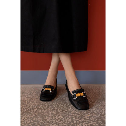 Vanilla Moon Women Black Slingback Sandal