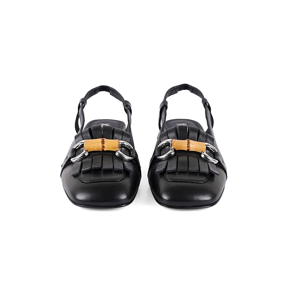 Vanilla Moon Women Black Slingback Sandal