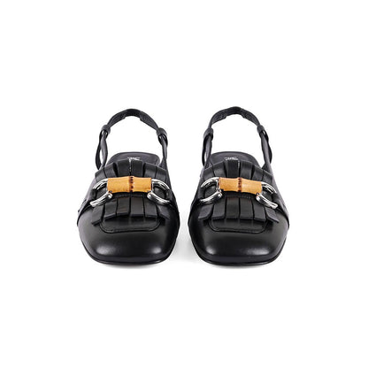 Vanilla Moon Women Black Slingback Sandal
