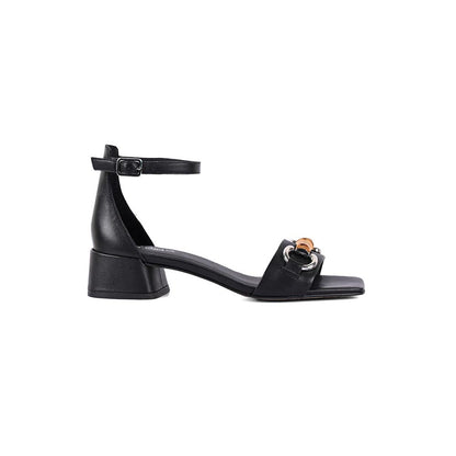 Vanilla Moon Women Black Heel Sandals