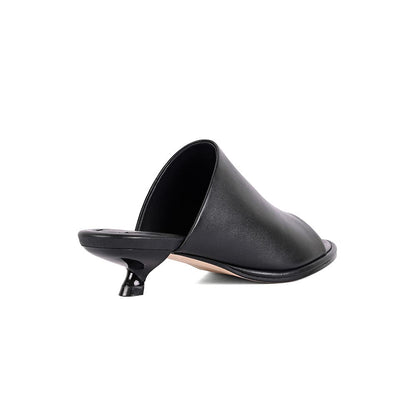 Vanilla Moon Women Black Heel Sandals
