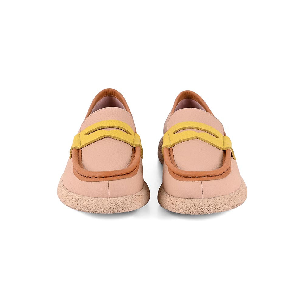 Vanilla Moon Women Yellow Loafers
