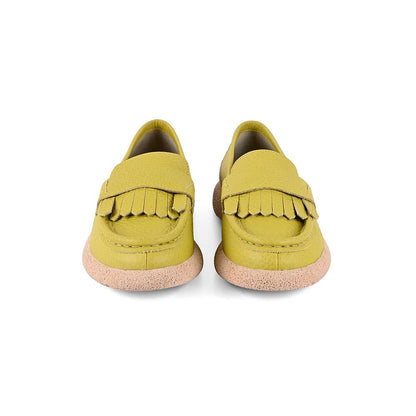 Vanilla Moon Women Green Mocassins