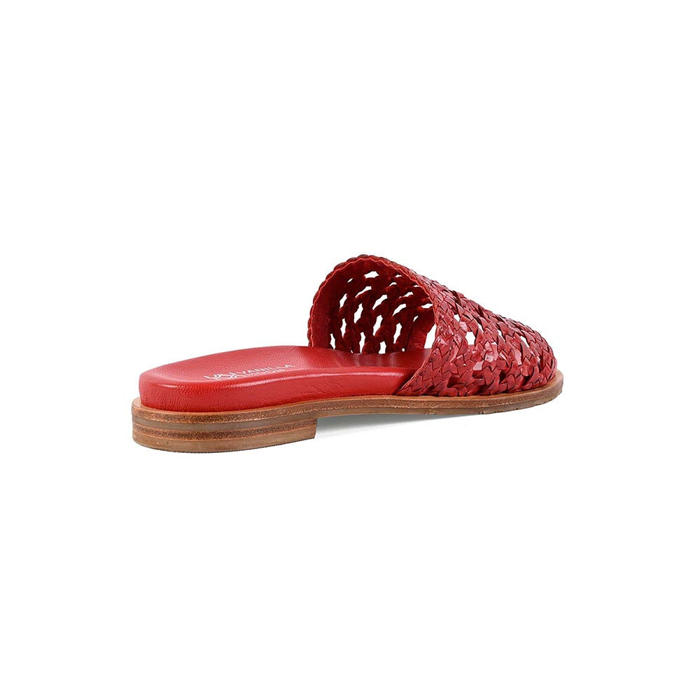 Vanilla Moon Women Sian Red Slip On Open Toe