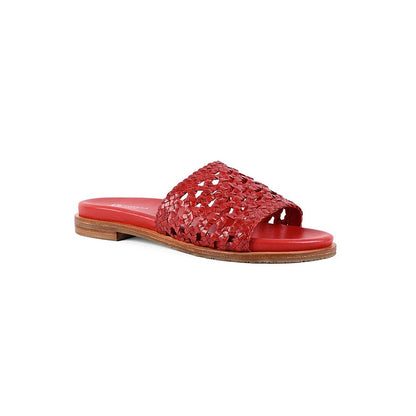 Vanilla Moon Women Sian Red Slip On Open Toe
