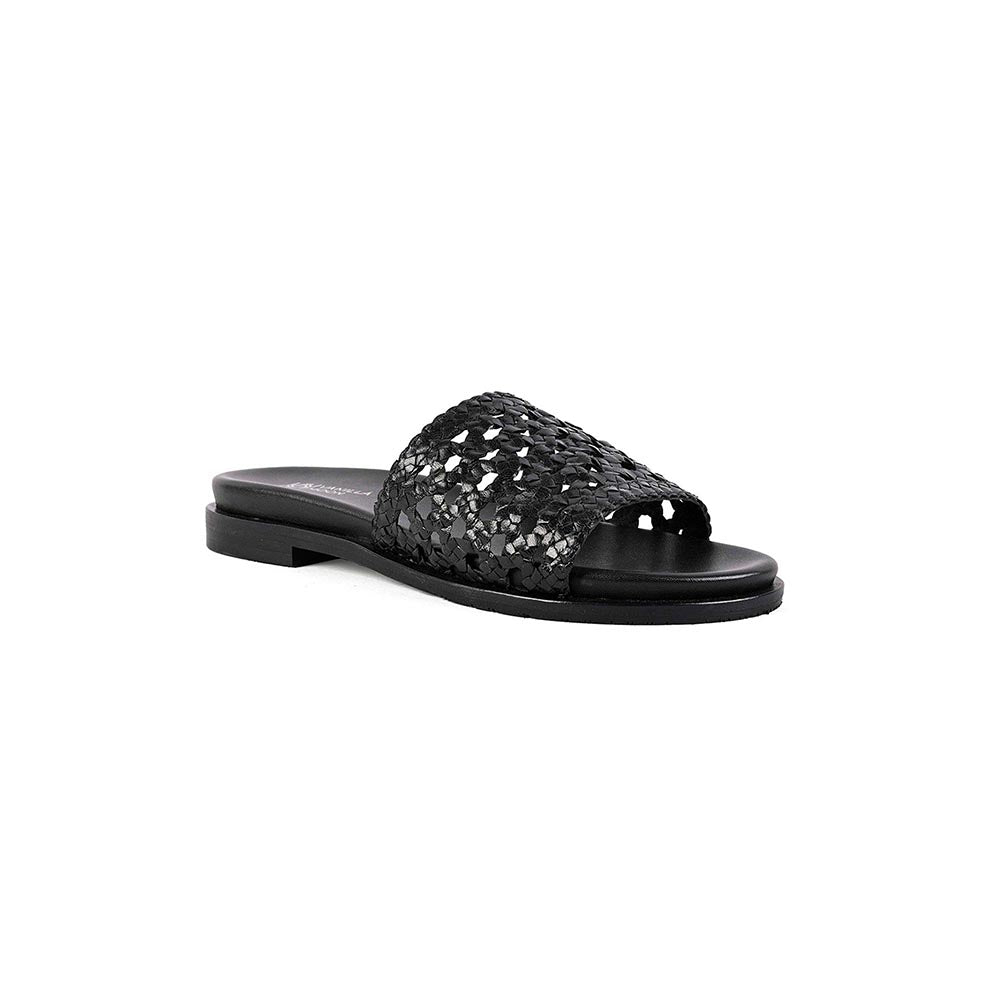 Vanilla Moon Women Sian Black Slip On Open Toe