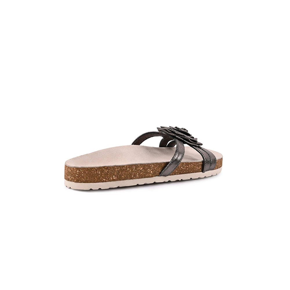 Vanilla Moon Women Meg Metallic Slip On Open Toe