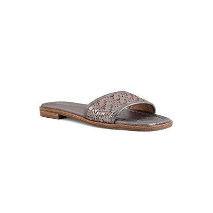 Vanilla Moon Women Glenda Metallic Slip On Open Toe