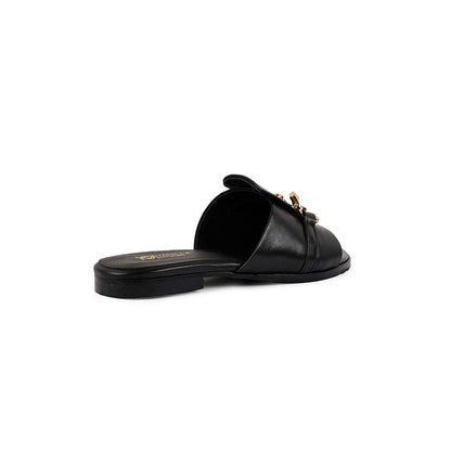 Vanilla Moon Women Alba Black Slip On Open Toe