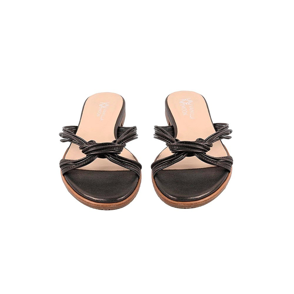 Vanilla Moon Women Adri Bronze Slip On Open Toe